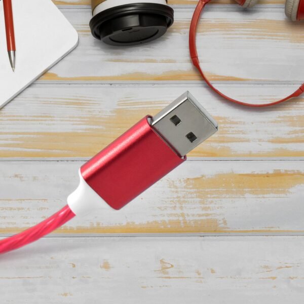 3 in 1 Charging Cable Light Up Fast Charger Lighting Cable - Image 4