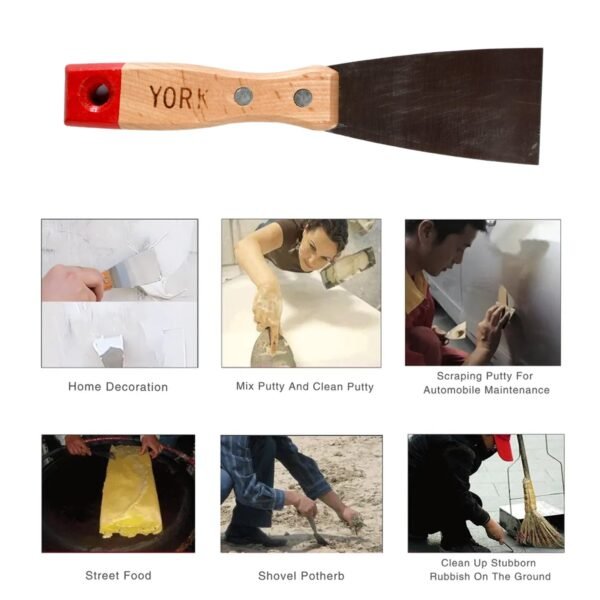 Putty Knife Set with Soft Handle for Drywall & Painting - Image 4