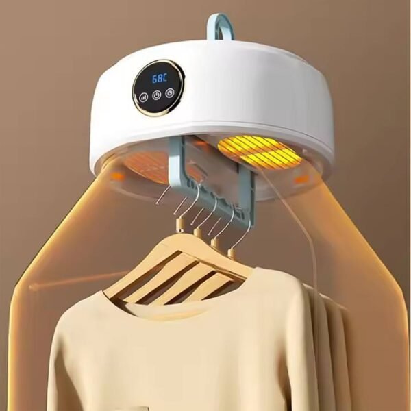 Portable Clothes Dryer, Mini Laundry Dryers with Low Noise (1 Set) - Image 4