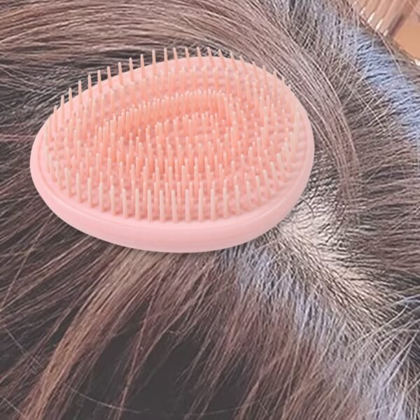 Plastic Hair Washing Combs Hair Massager Shower Brush (1 Pc) - Image 4