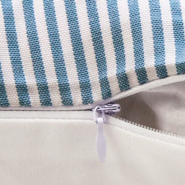 Pillow Covers, leather & cotton Cushion Covers (16  x  16 Inch / 1 Pair / 2 Pc) - Image 4