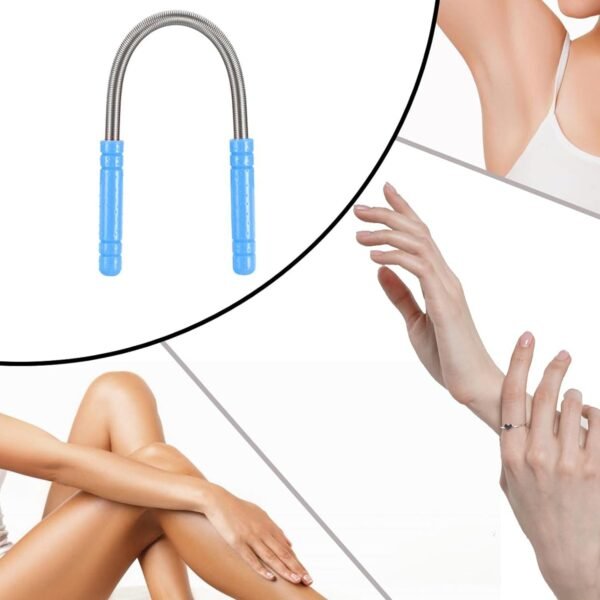 Facial Hair Remover Set Spring Epilator Hair Removal Springs Eyebrow Razors (1 - Image 4