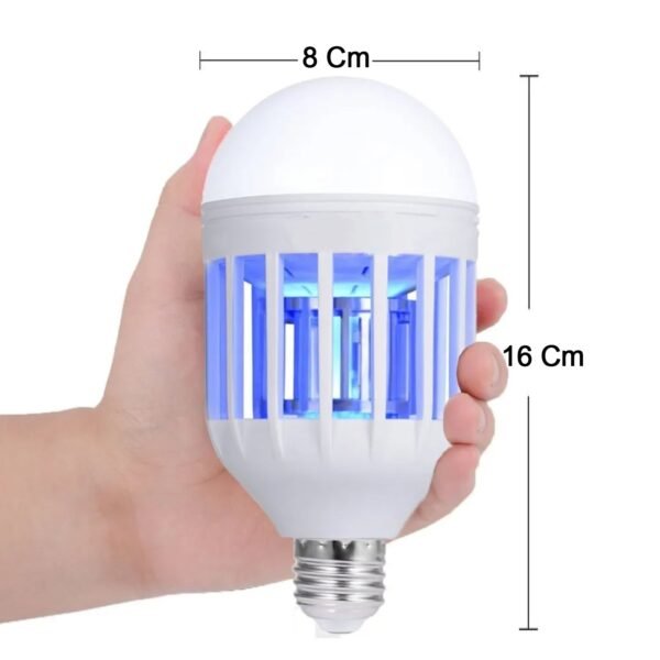 15W Mosquito Killer Lamp ? E27 LED Zapper for Flying Insects & Moths - Image 5