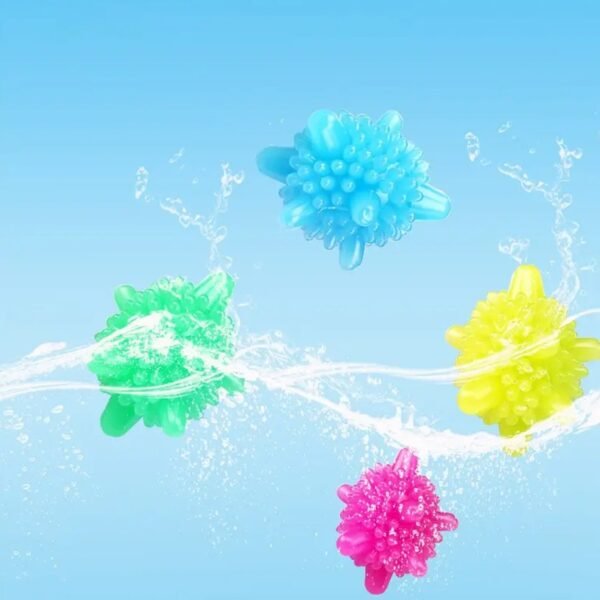 Soft Star Laundry Dryer Balls ? 10-Piece Multi-Color Clothes Softener - Image 3