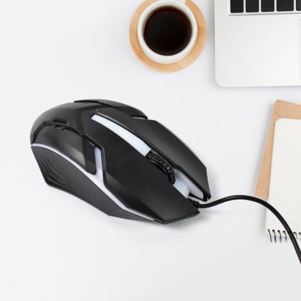 USB Wired Mouse, Ergonomic Design Gaming Mouse  (1 Pc) - Image 4