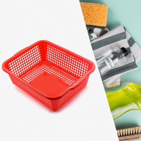 Plastic Kitchen Medium Size Vegetables and Fruits Washing Basket Dish Rack - Image 3