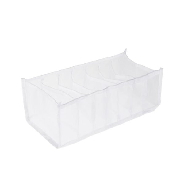 Laundry 7 section bag widely used for storing and managing laundry cloths and - Image 4