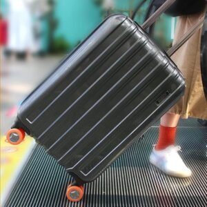 Silicone Suitcase Wheel Covers ? Noise Reduction & Protection (4 Pc Set)