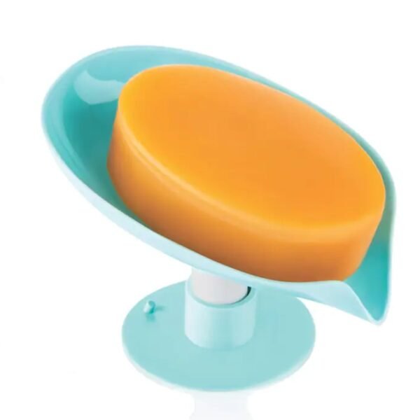 Soap Holder Stand Self Draining Soap Dish Holder Soap Box (1 Pc) - Image 4