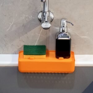 MULTI FUNCTIONAL DRAINER SHELF SINK STORAGE HOLDER Sink Colander Strainer