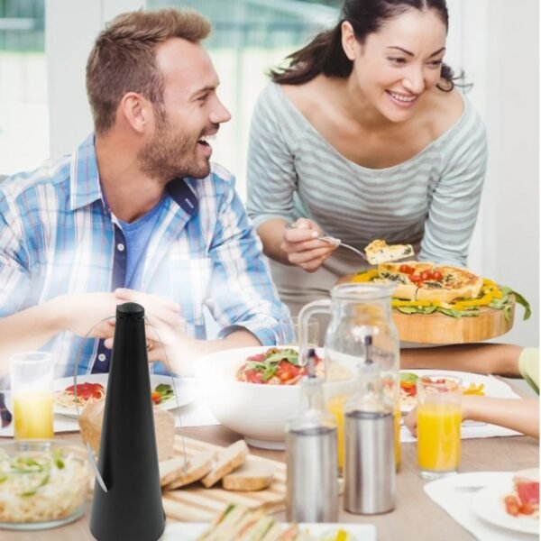 Fly Repellent Fan (Battery & USB) - Tabletop, Indoor/Outdoor, Chemical-Free - Image 3