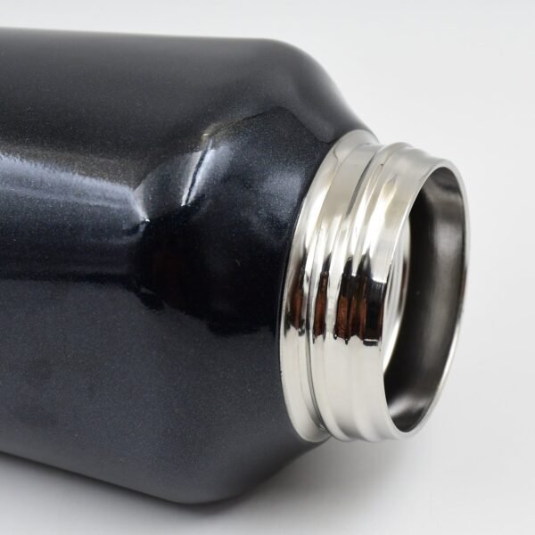 Thermos Steel Bottle, Push Button | Fashion Cup Temperature Display Bottle (420 - Image 4