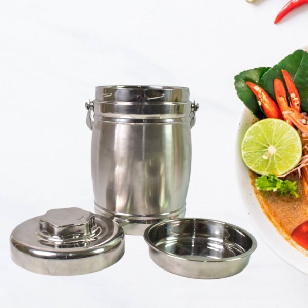 Stainless Steel Lunch Box, Insulated Lunch Box Double Vacuum?Layer (2.2 Ltr.) - Image 4