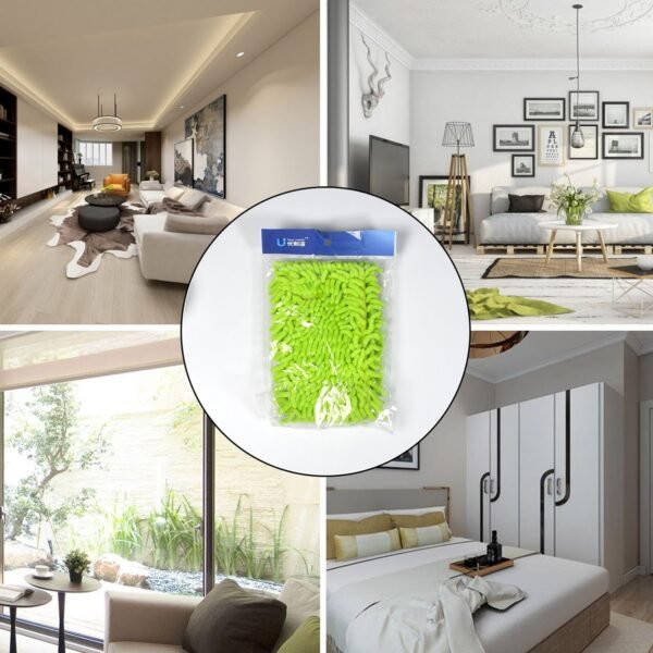 Microfiber Mop with Extendable Handle for Home & Office Cleaning - Image 4