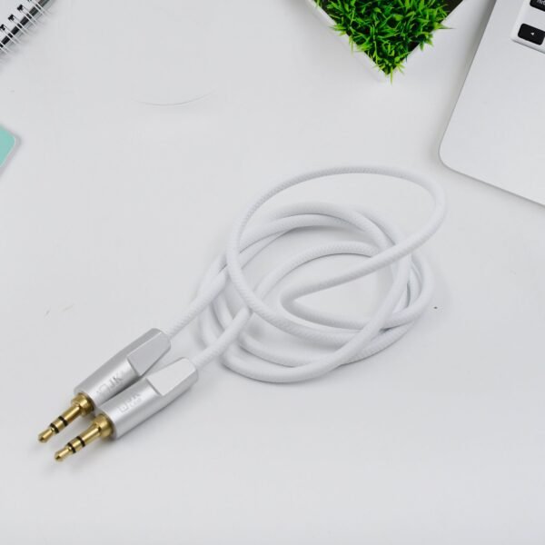 Aux Cable for Mobile and Tablet Home / Car Stereos & More (1 Pc / 1000MM) - Image 4