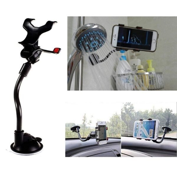 Flexible Mobile Stand Multi Angle Adjustment with 360 Degree Adjustment For Car - Image 3