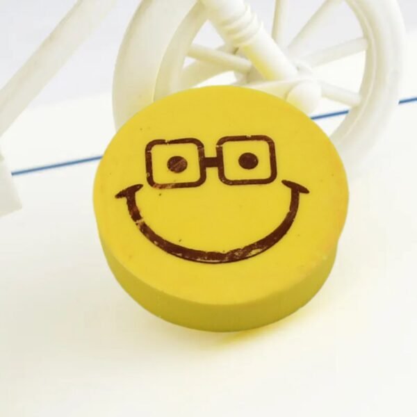 Smiley Design Eraser (1 Pc / Mix Design) - Image 5
