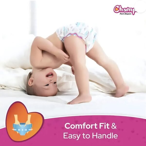 Travel Must-Have: Champs Medium Diaper Pants (10 Pcs) - Leakproof - Image 5
