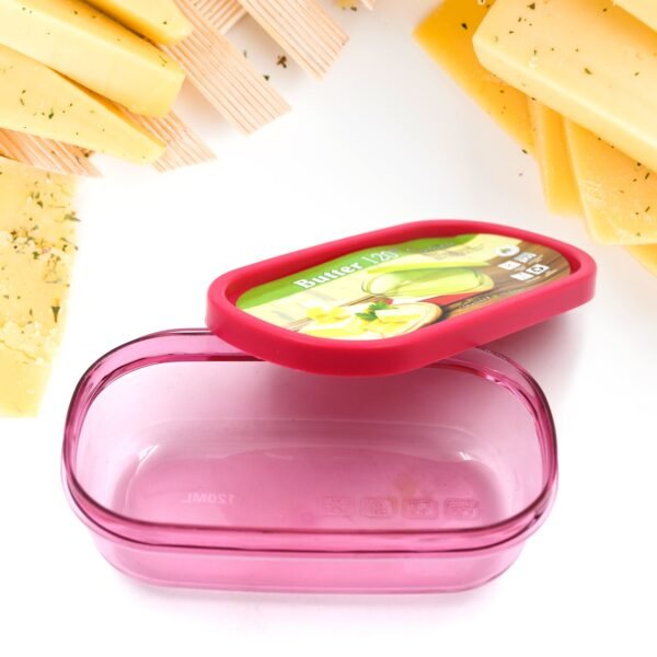 Butter Container, PP Butter Storage Box Easy to Take Portable Large Capacity - Image 3