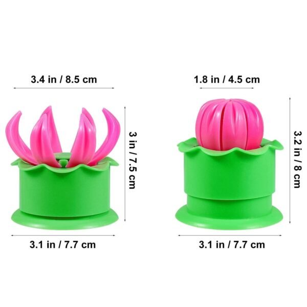 Momos maker Plastic Mold and Filling Spoon Cooking Tools Set Steamed Stuffed - Image 5