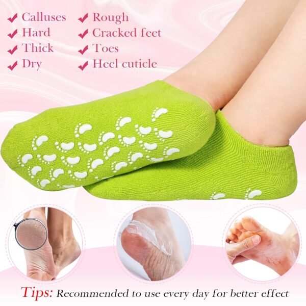 Socks Soft Socks for Repairing and Softening Dry Cracked Feet Skins Comfortable - Image 3