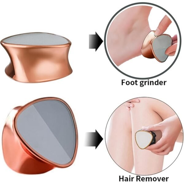 Double side Hair Eraser / Foot Grinder (1 Pc) - Image 4