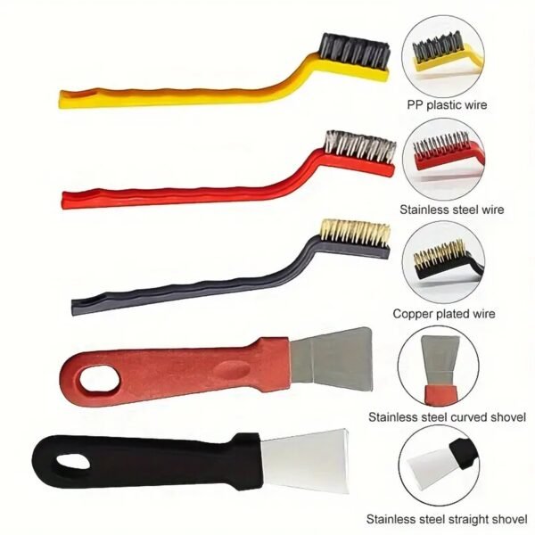 Wire Brush and Scraper Set (5 Pcs Set) - Image 5