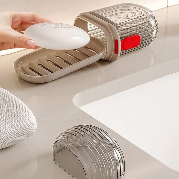 Soap Dishes Soap Box Travel (1 Pc) - Image 3