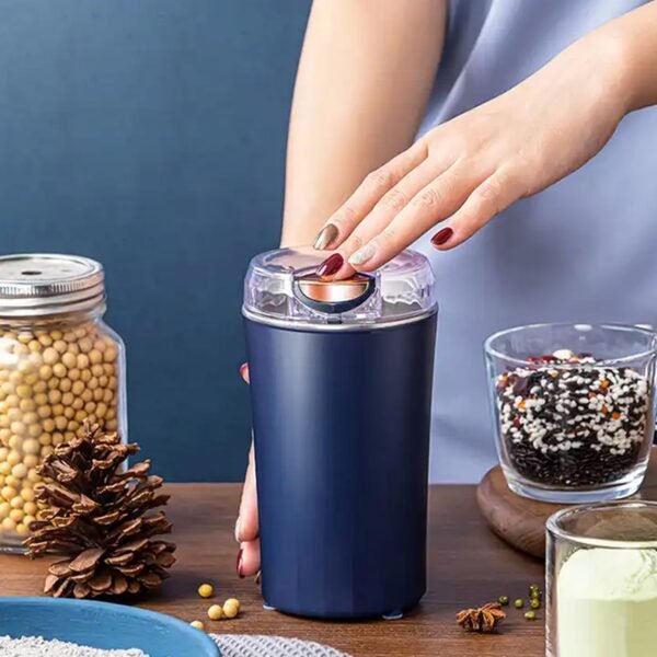 Portable 4-Blade Mini Grinder & Blender for Home & Office - Image 3