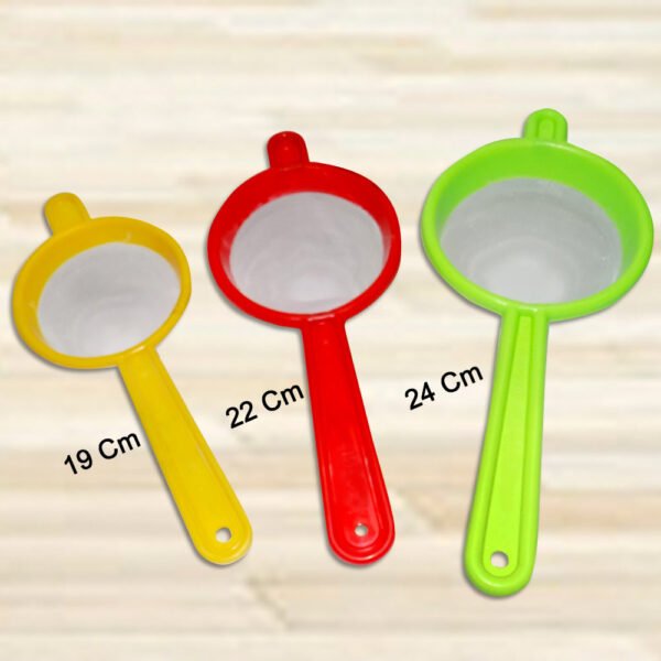 Plastic Multipurpose Tea and Coffee Strainer (Pack of 3) - Image 5