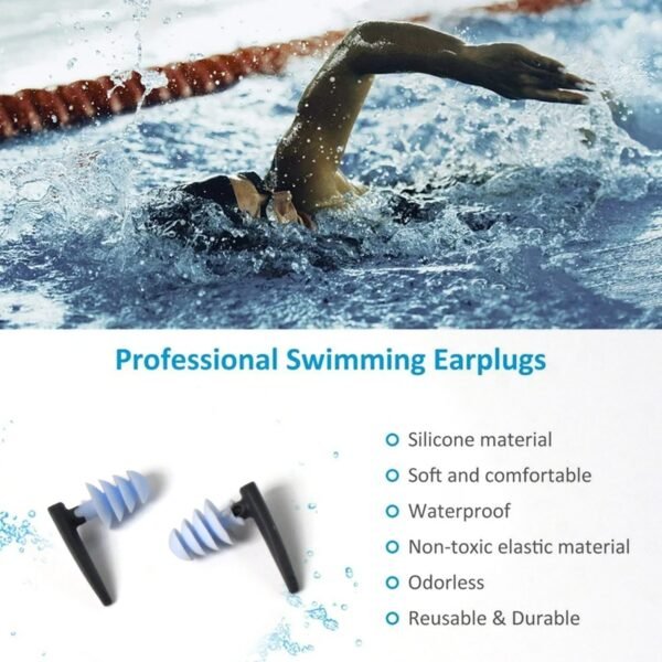 Safety Ultra Soft Foam Ear Plugs Reusable Ear Plugs for Sleeping, Travel (1 - Image 3
