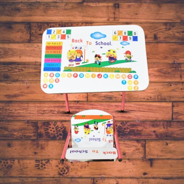 Multifunction Portable Foldable Study Table & Chair (2 Pc Set) - Image 3