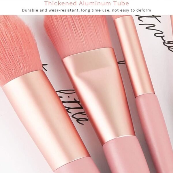 Premium Makeup Brush Set (8 Pcs Set / Mix Color) - Image 3