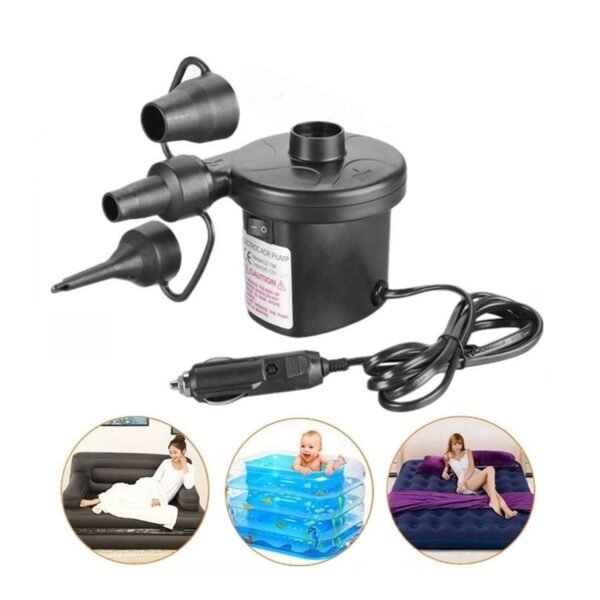 Multi-Purpose Electric Air Pump Without Valve Adaptors for Quickly - Image 5