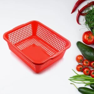 Plastic 1 Pc Kitchen Small Size Dish Rack Drainer Vegetables and Fruits Washing