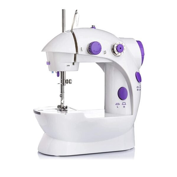 Home Tailoring Sewing Machine With Extension Table Set, Foot Pedal, Adapter - Image 4