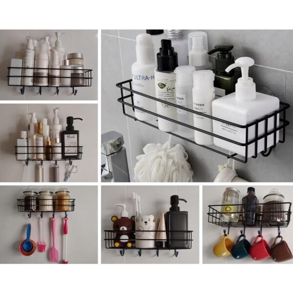 3 in 1 Shower Shelf Rack for storing and holding various household stuffs and - Image 4