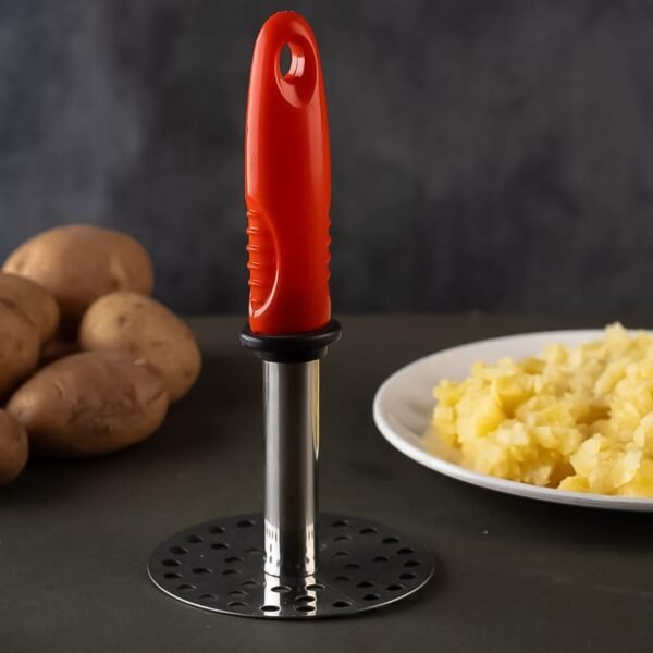 High Grade Stainless Steel Potato Masher Paubhaji / Pav Bhaji Masher with - Image 4