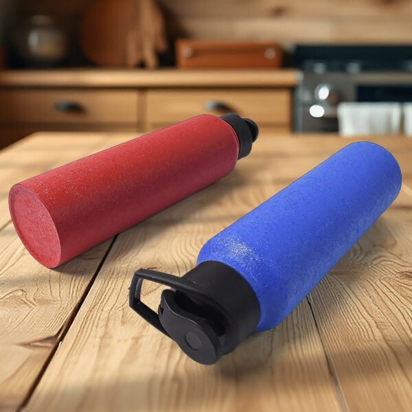 Stainless Steel Water Bottle, Fridge Water Bottle (1000ML / Mix Colour / 1 Pc) - Image 4