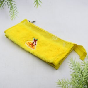 Smart Double Pocket Zipper Pouch ? Multipurpose, Washable Stationery Organizer
