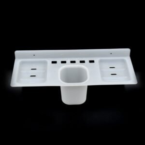 4 in 1 Plastic Soap Dish and plastic soap dish tray used in bathroom and