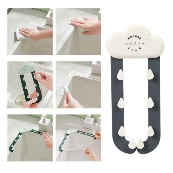 Kitchen Sink Strainer Triangle, Kitchen Sink Filter Triangle Rack (1 Pc) - Image 4