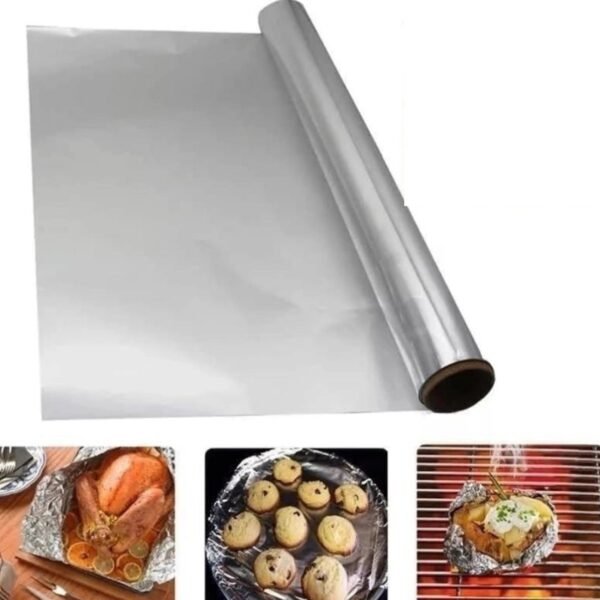 Premium Quality Food Grade Aluminum Foil Roll Heavy Duty Non Stick Thick - Image 3