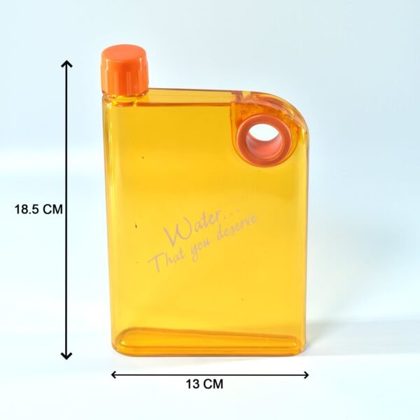 Notebook Style Slim Water Bottle (380 ml, Multicolor) - Image 5