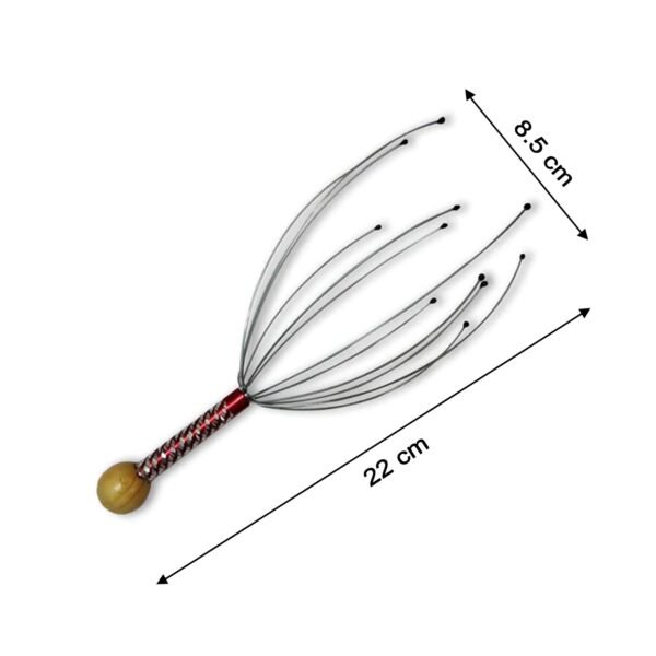 Hand Held Scalp Head Massager Stress Relief - Image 5