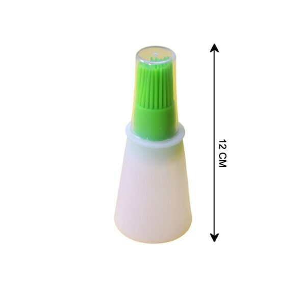 Silicone Cooking Oil Bottle With Basting Brush (Cap Not Include) - Image 5