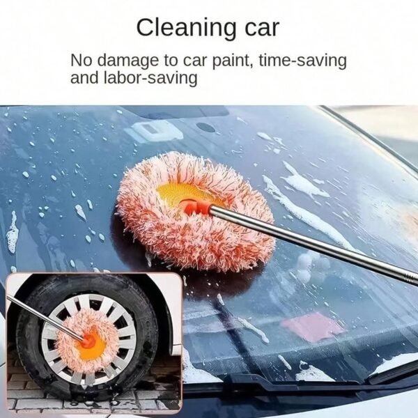 Mop Cleaning Mop Rotatable Spin Mop (110 CM / 1 Pc) - Image 3
