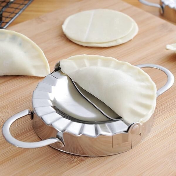 Stainless Steel Dumpling Maker: Easy & Reliable Dumplings Every Time (1 Pc) - Image 2