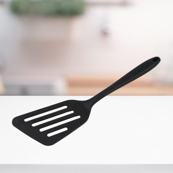 SILICON NON-STICK HEAT RESISTANT KITCHEN TURNER PREMIUM TURNER ( 1PC ) - Image 4