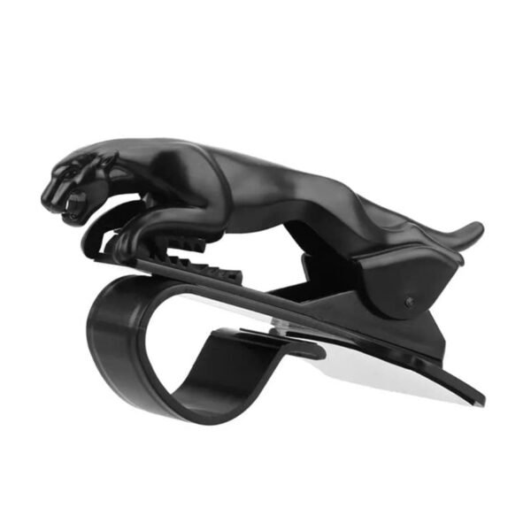 Jaguar Leopard Shape Plastic Phone Clip, Mobile Phone Holder For Car Use - Image 4